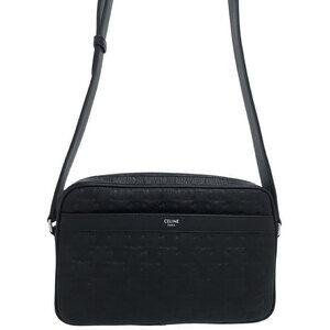 Celine Triomphe Leather Messenger Bag
